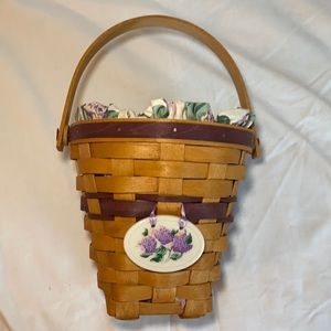 Longaberger May Basket Lilac combo